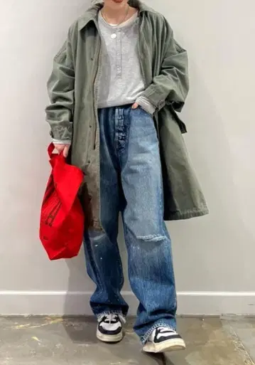 23AW journal standard luxe 무라덕 밀리터리 코트