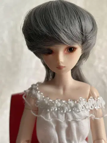 파라박스 인형 가발 4inch 그레이