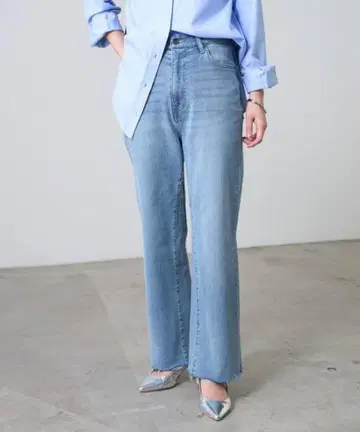 콜라주 가라 류다 가란테 데님 릴랙스 와이드 데님