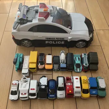 빅으로 변형! tomica 빅 패트롤카 토미카 덤 포함