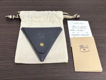 [새상품 보증서 포함] 일비종떼 코인 케이스 네이비