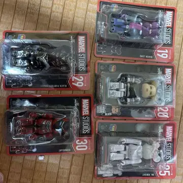 MARVEL BE@RBRICK 제일복권 5체 세트
