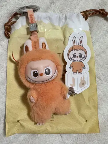 LABUBU PIN FOR LOVE 봉제 인형 펜던트 J
