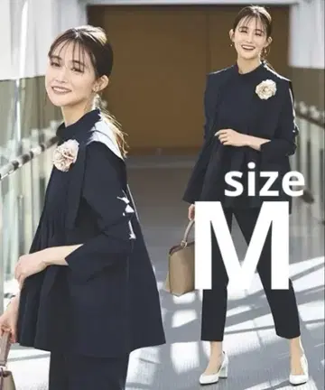 프론트 핀턱 플레어 상의 & 팬츠 셋업