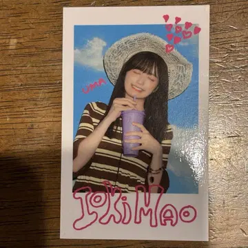 NOGI CAFE 이오키 마오 폴라로이드풍 스티커