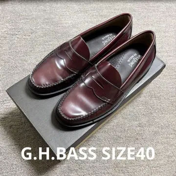 G.H.BASS 가죽 로퍼 SIZE 40
