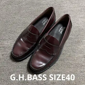 새상품급 G.H.BASS 가죽 로퍼 SIZE 40