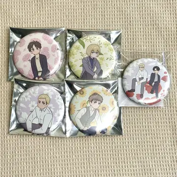 진격의 거인 Botania 캔뱃지 세트 리바이 엘렌 장 엘빈