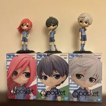 블루 록 Qposket 피규어 3체 세트