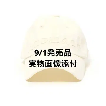 andmary Mary logo cap ivory