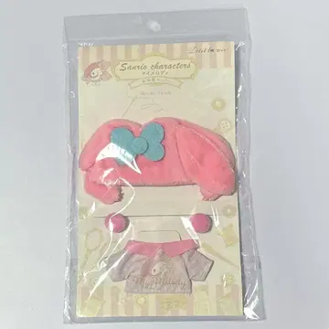 마이멜로디 마이멜로 쁘띠 라 비 10cm 봉제 인형용 의류 세트