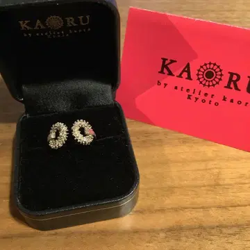 KAORU 스파클 반지 K10 그린 골드