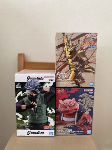 NARUTO 나루토 질풍전 피규어 묶음 판매 3종 세트