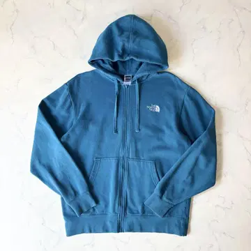 THE NORTH FACE 로고 자수 지퍼 후드티