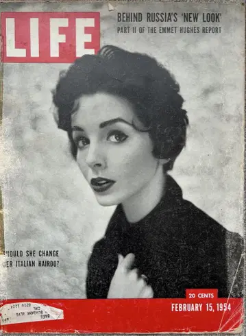 LIFE 매거진 1954/2 빈티지 매거진