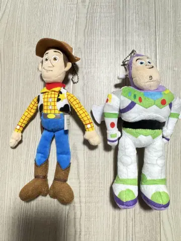우디와 버즈 라이트이어 봉제 인형 키링