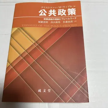 공공 정책: 정책 과정의 이론과 프레임워크