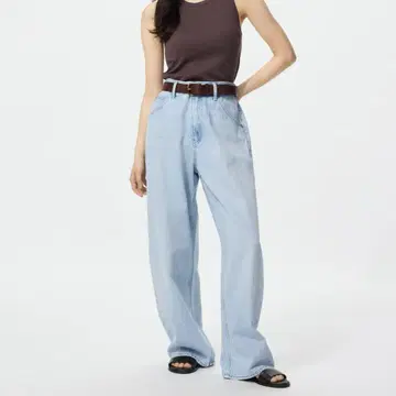 UNIQLO 배기 커브 데님 24