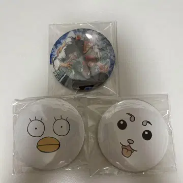 은혼 캔뱃지 3종 세트 만사야 사다하루 엘리자베스