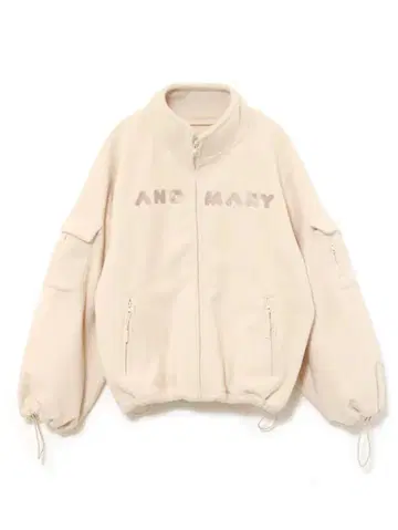 andmary Mary logo fleece jacket