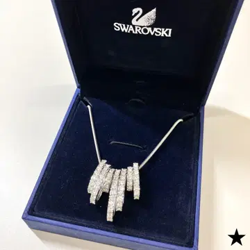 SWAROVSKI 스와로브스키 댄스 리버서블 목걸이 새상품급