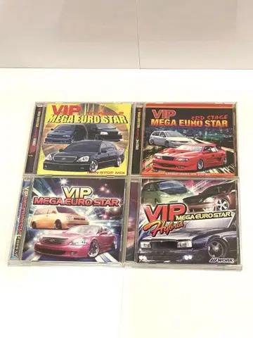 단종 VIP MEGA EURO STAR 4장 세트