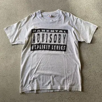 90's PARENTAL ADVISORY Tee hiphop