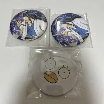 은혼 캔뱃지 3개 세트 카츠라 엘리자베스