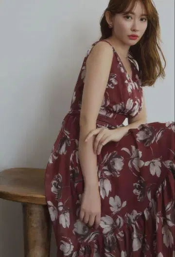 Anemone Cache-Coeur Long Dress M
