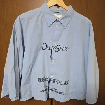doublet 18SS 엠브로이드레스 셔츠 DRESS shirt