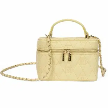 Monogram Quilted Vanity Bag yellow