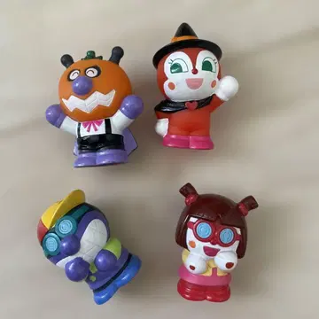 호빵맨 손가락 인형 캐릭터 4개 세트