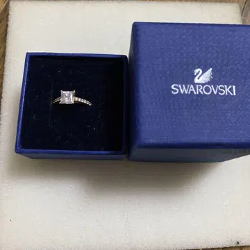 Swarovski 스퀘어컷 반지