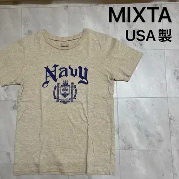 USA MIXTA 미크스타 T셔츠 반팔 US NAVY 밀리터리