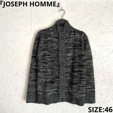 [JOSEPH HOMME] 하이넥 니트 가디건 올 패턴 긴팔 니트 46