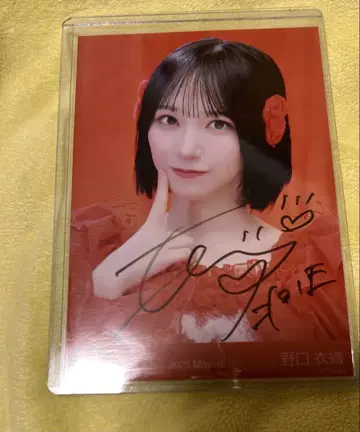 노구치 이오리 특별히 가창 의상 1 포함 직필
