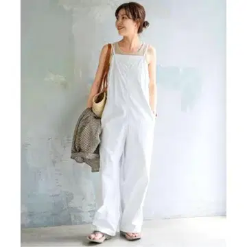 Spick & Span 나일론 옥스 콤비네존