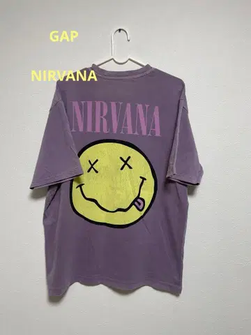 GAP Music 티셔츠 NIRVANA 스마일 M 사이즈