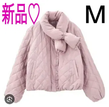 [ 새상품 ] 시마무라 x maki님 콜라보 머플러 포함 다운 퀼팅 자켓