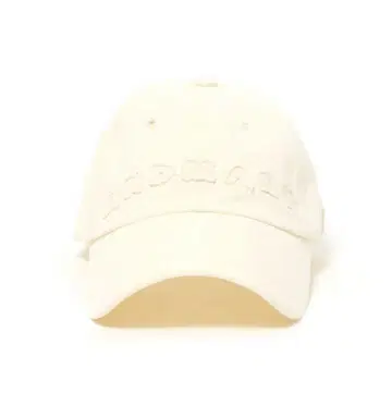 andmary Mary 로고 캡 아이보리 캡