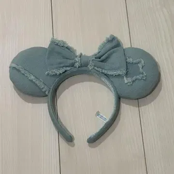 미니 데님 머리띠