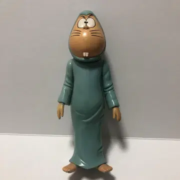 쇼와 레트로 게게게의 키타로 쥐남자 소프트 비닐 1985년 반다이 일본제