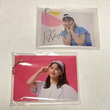 girls2 이시이 란 사진 키링 2개 세트