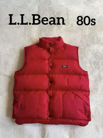 L.L.Bean 레드 다운 베스트 80s