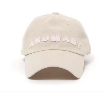 Mary 로고 cap ANDMary 베이지