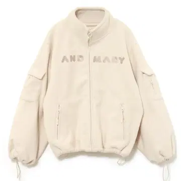 andmary Mary logo fleece jacket