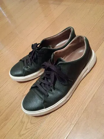 클락스 앙코스타 레이스 주름 가죽 26.5cm