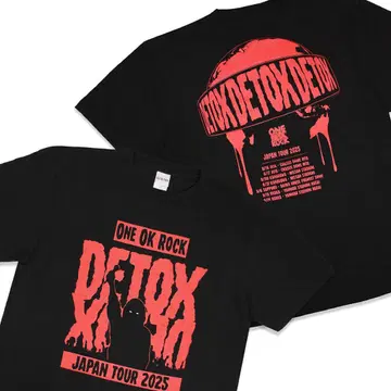 ONE OK ROCK DETOX 티셔츠 XL 사이즈