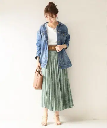 스픽 앤 스팬 오버사이즈 데님 자켓 사이즈 36