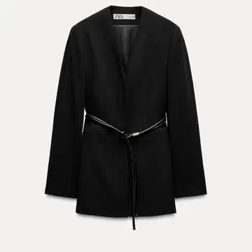 [ ZARA ] ZW 컬렉션 벨트 블레이저 S